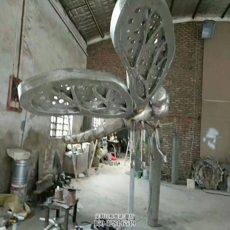 标示蝴蝶雕塑 门口昆虫雕塑订做 蝴蝶雕塑订做通用