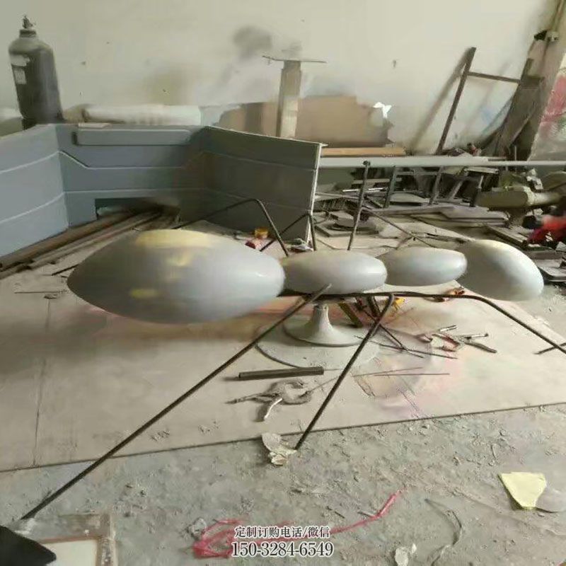 酒店蚂蚁雕塑 蚁类雕塑装饰精品 景观户外玻璃钢蚂蚁雕塑点击