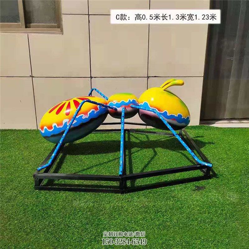蚂蚁雕塑环形 企业标志蚁类雕塑精选 主题不锈钢蚂蚁雕塑提供